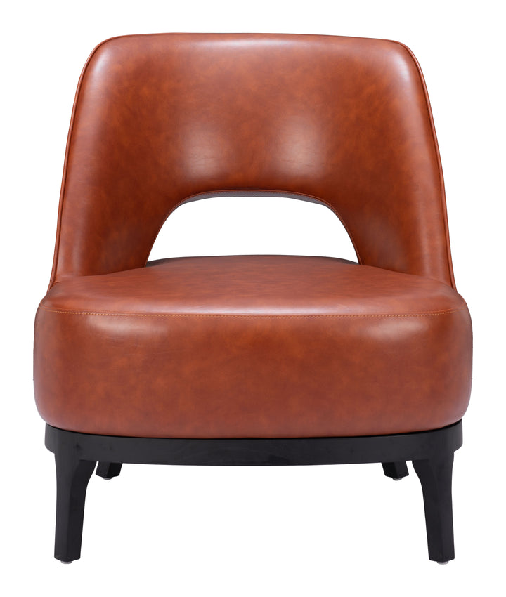 Zuo Mistley Accent Chair Brown