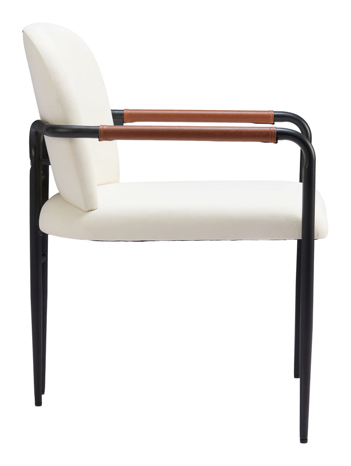 Zuo Sibu Dining Chair Cream