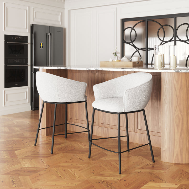 Zuo Essen Counter Stool Ivory
