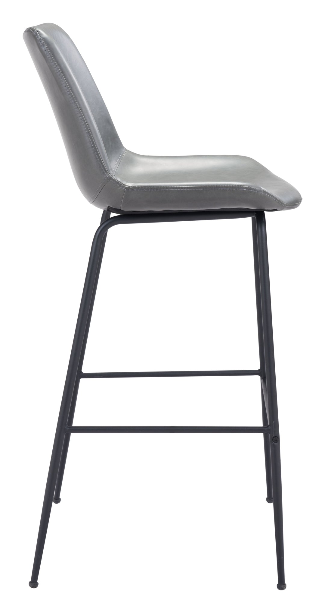 Zuo Byron Barstool Gray
