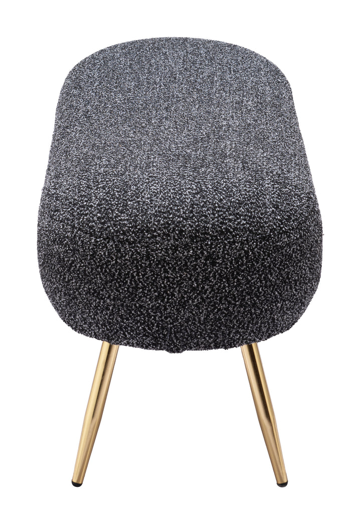 Zuo Creek Bench Glitter Black