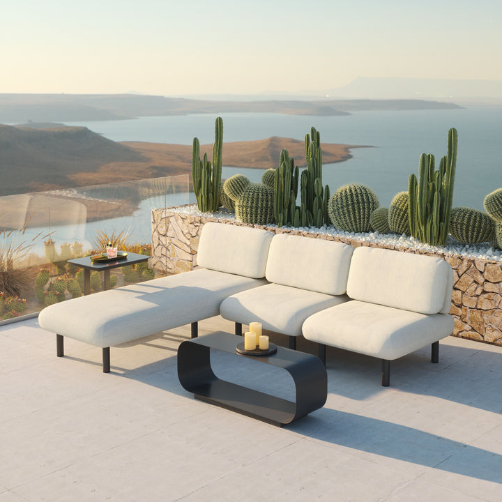 Zuo Aperto Accent Chair Beige