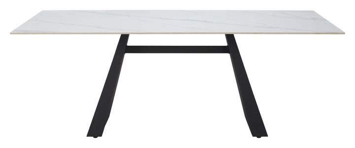 Zuo Inky Dining Table White