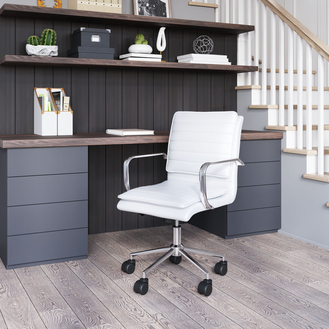 Zuo Partner Office Chair White