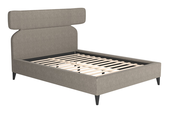 Zuo Dusa Queen Bed Olive Brown