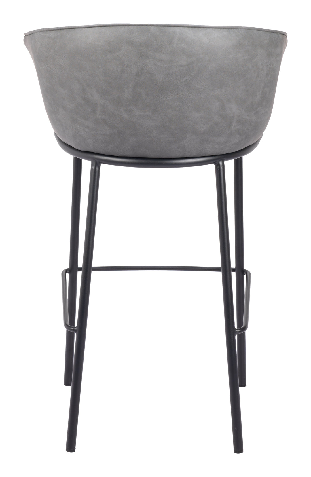 Zuo Garston Barstool Gray