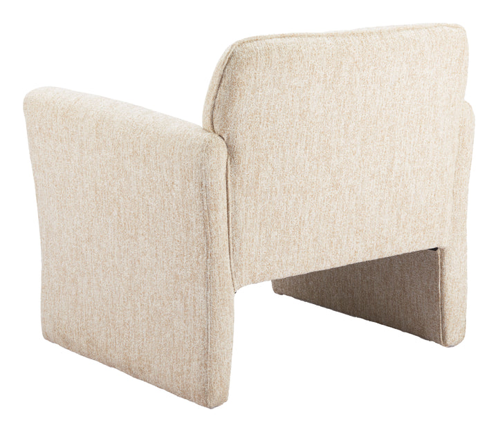 Zuo Dobra Accent Chair Oatmeal Beige