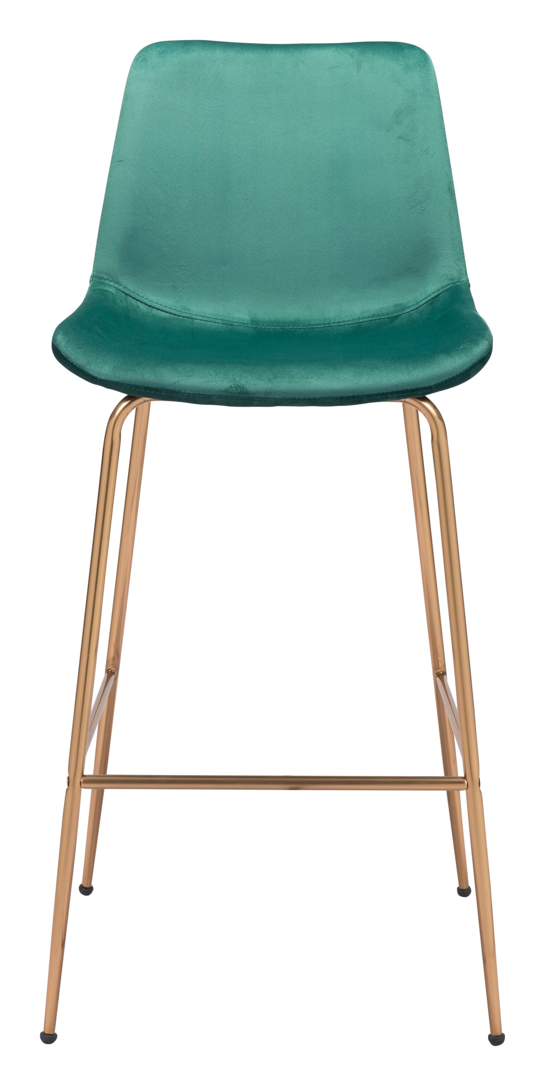 Zuo Tony Barstool Green & Gold