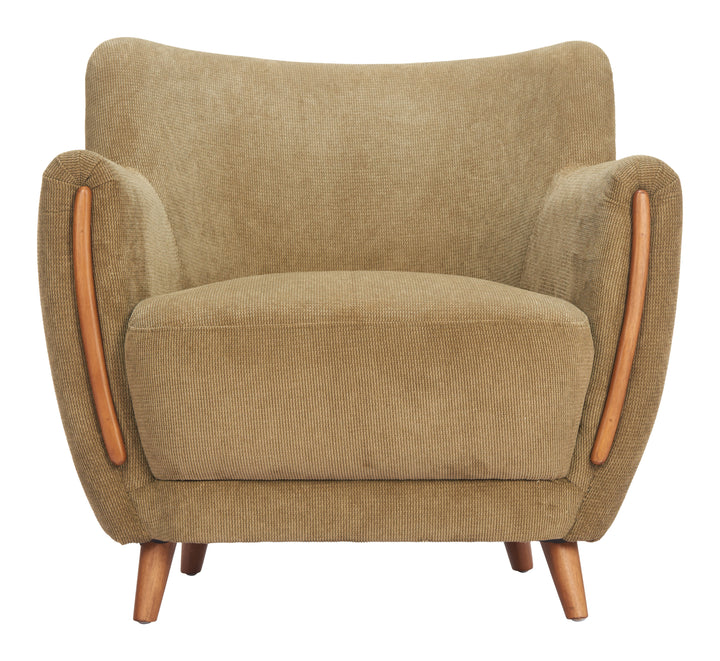 Zuo Hako Accent Chair Olive Green