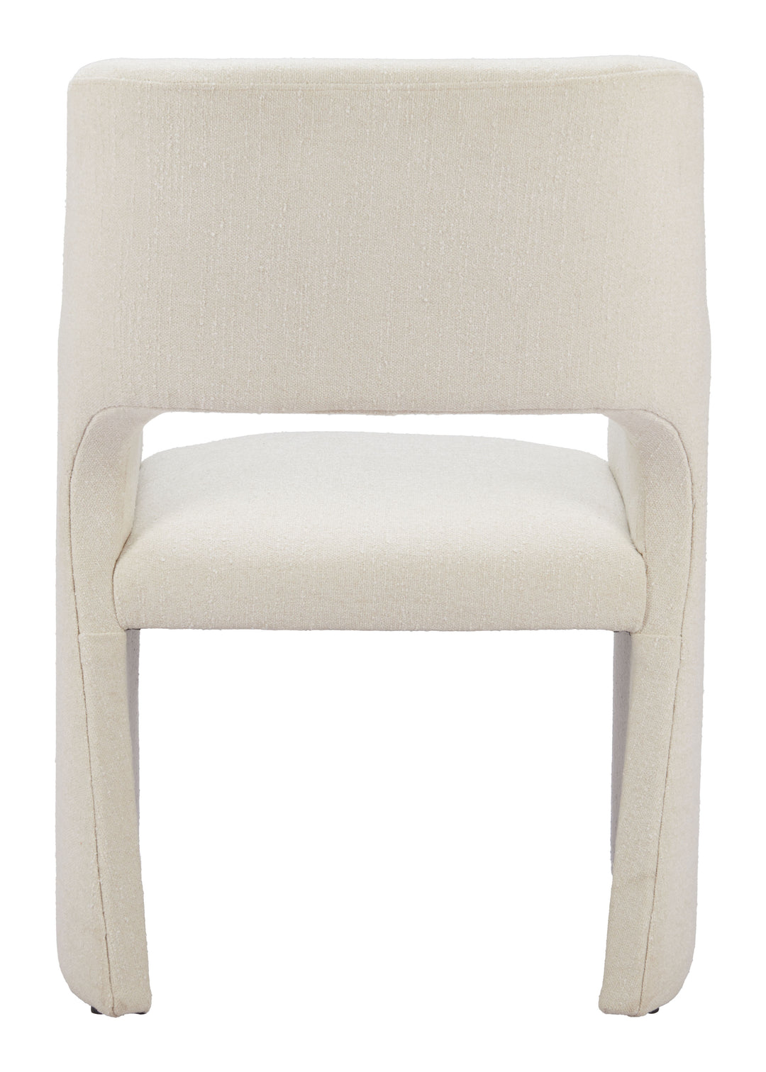 Zuo Minet Dining Chair Linen White