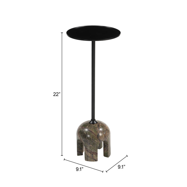 Zuo Kask Side Table Multicolor