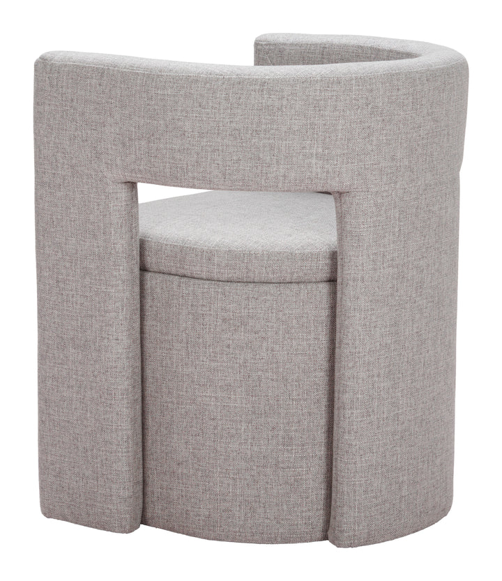 Zuo Papua Dining Chair Gray