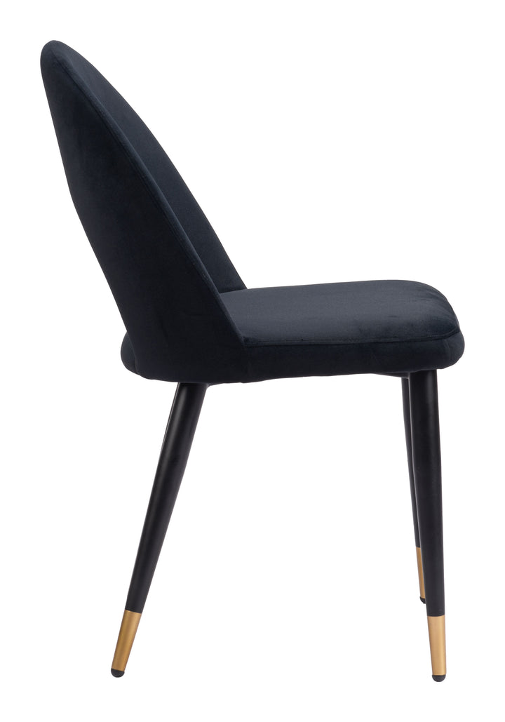 Zuo Menlo Dining Chair (Set of 2) Black