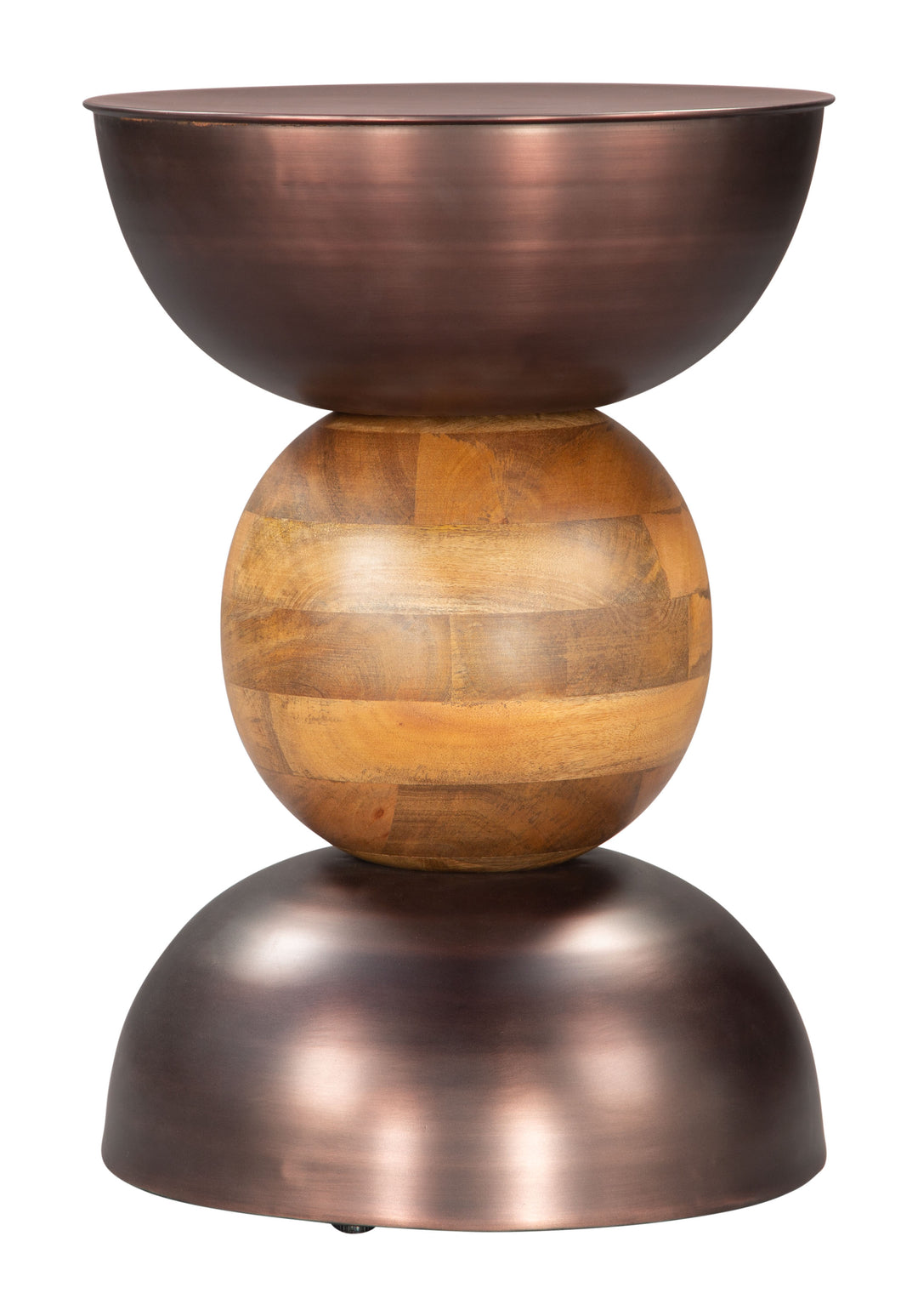 Zuo Tripoli Side Table Bronze