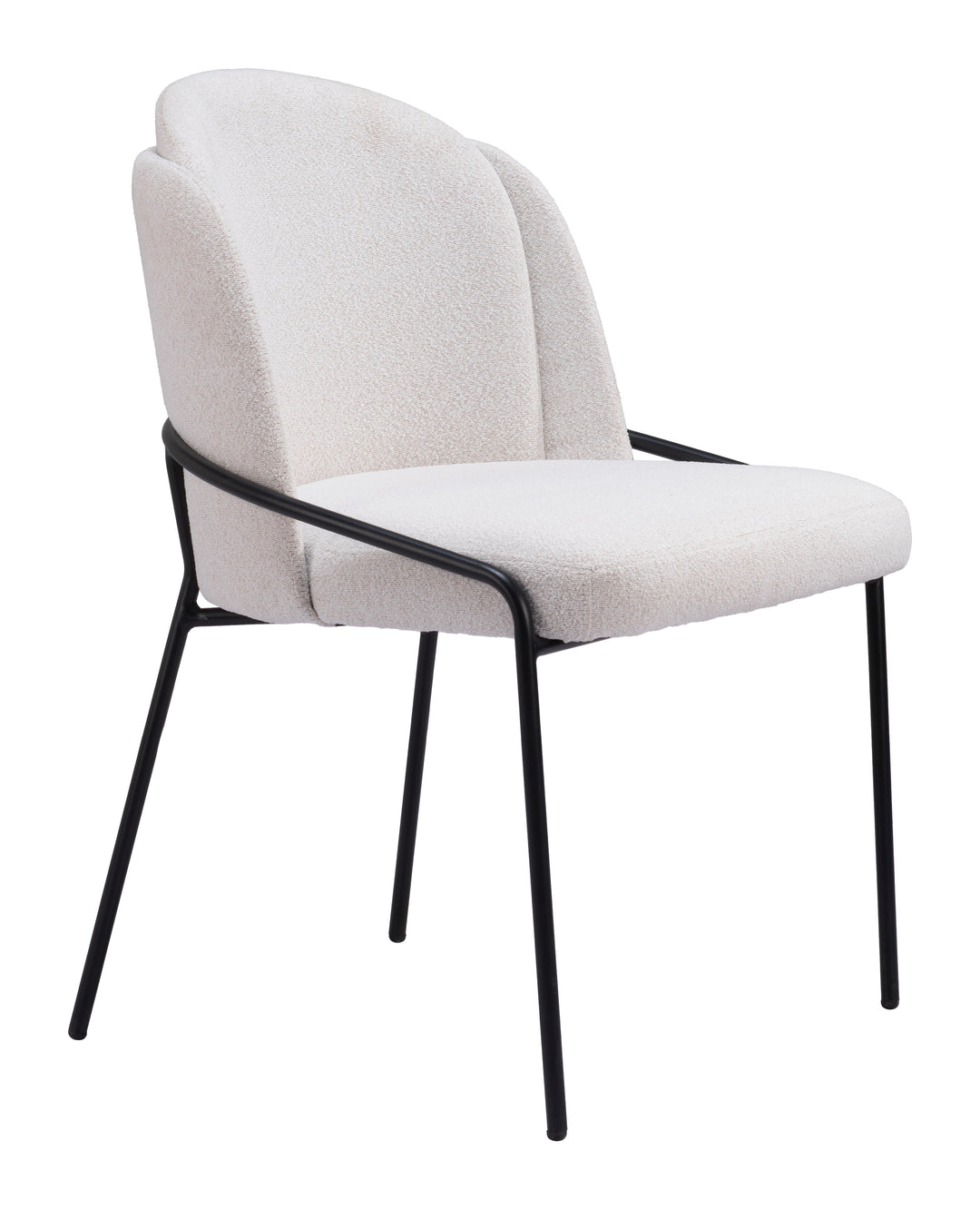 Zuo Jambi Dining Chair (Set of 2) Ivory