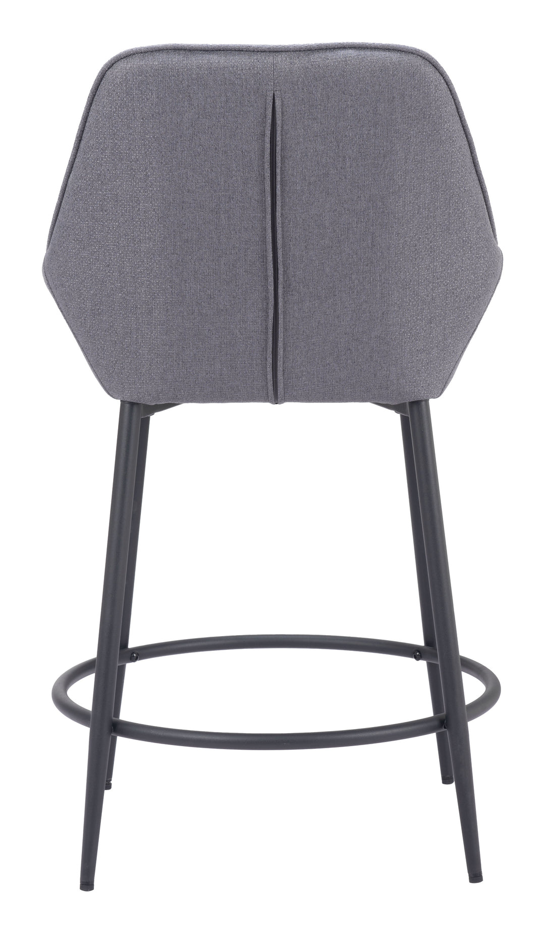 Zuo Vila Counter Stool (Set of 2) Gray
