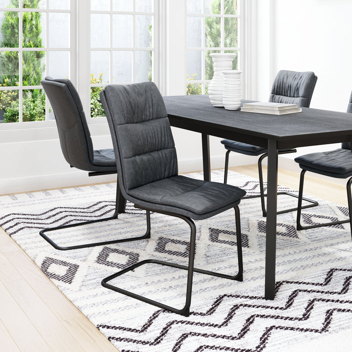 Zuo Sharon Dining Chair (Set of 2) Vintage Black