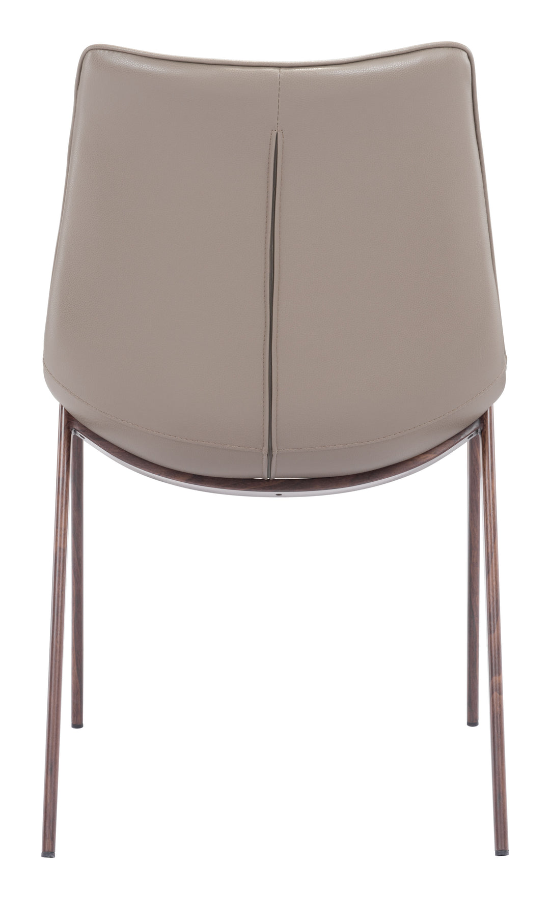 Zuo Magnus Dining Chair (Set of 2) Brown & Walnut
