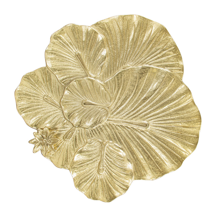 Zuo Lotus Side Table Gold