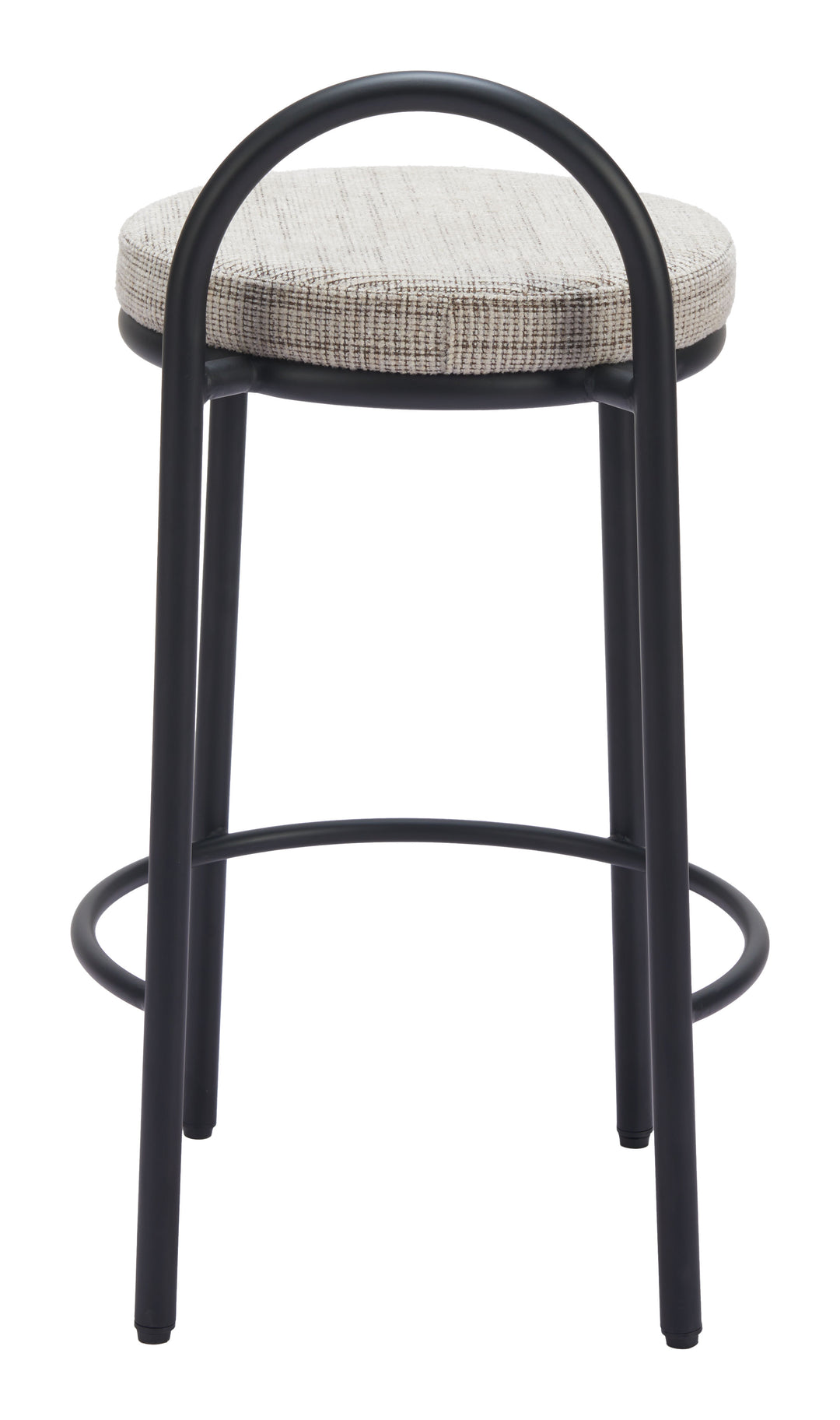 Zuo Sisal Counter Stool (Set of 2) Beige Tweed