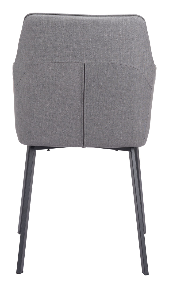 Zuo Adage Dining Chair (Set of 2) Gray