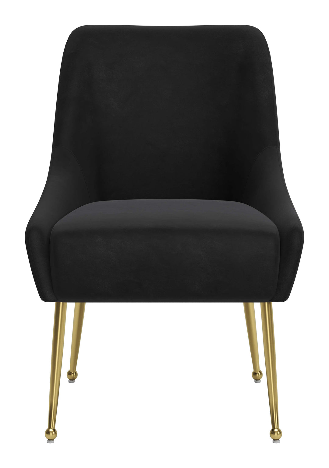 Zuo Maxine Dining Chair Black & Gold