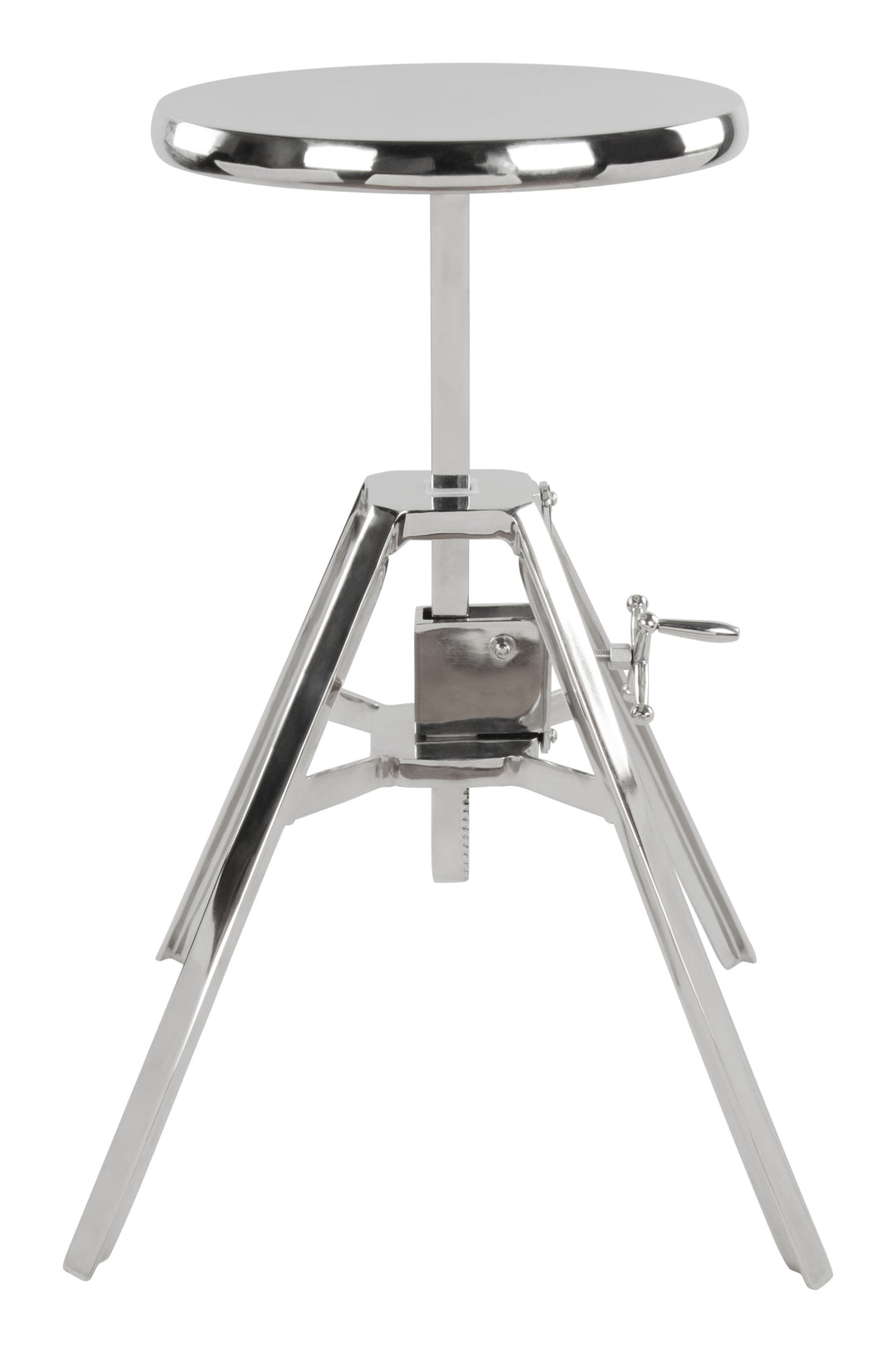 Zuo Mercy Counter Stool Silver