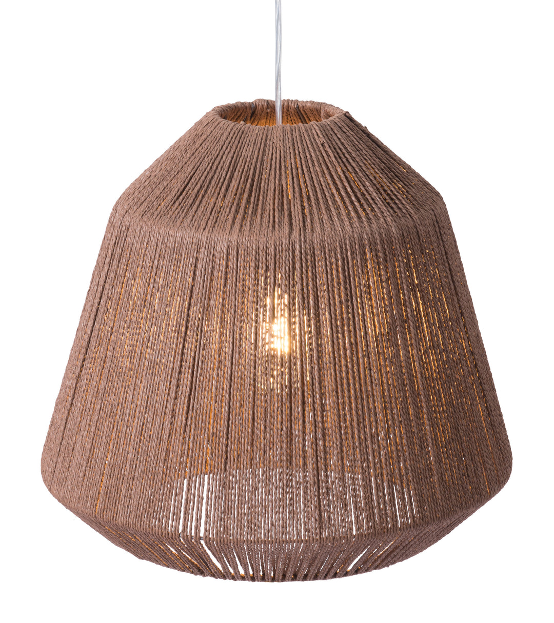 Zuo Impala Ceiling Lamp Brown