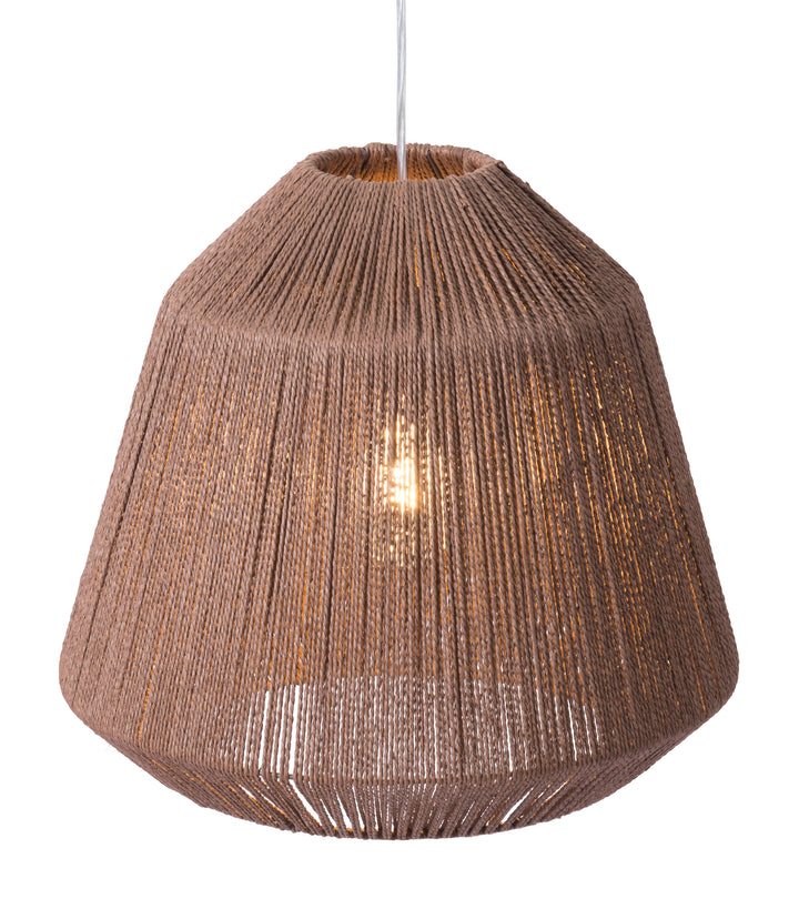 Zuo Impala Ceiling Lamp Brown