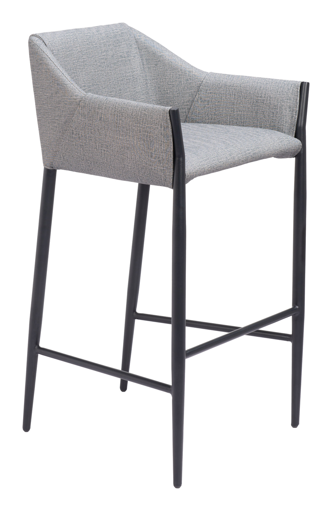 Zuo Andover Barstool Slate Gray