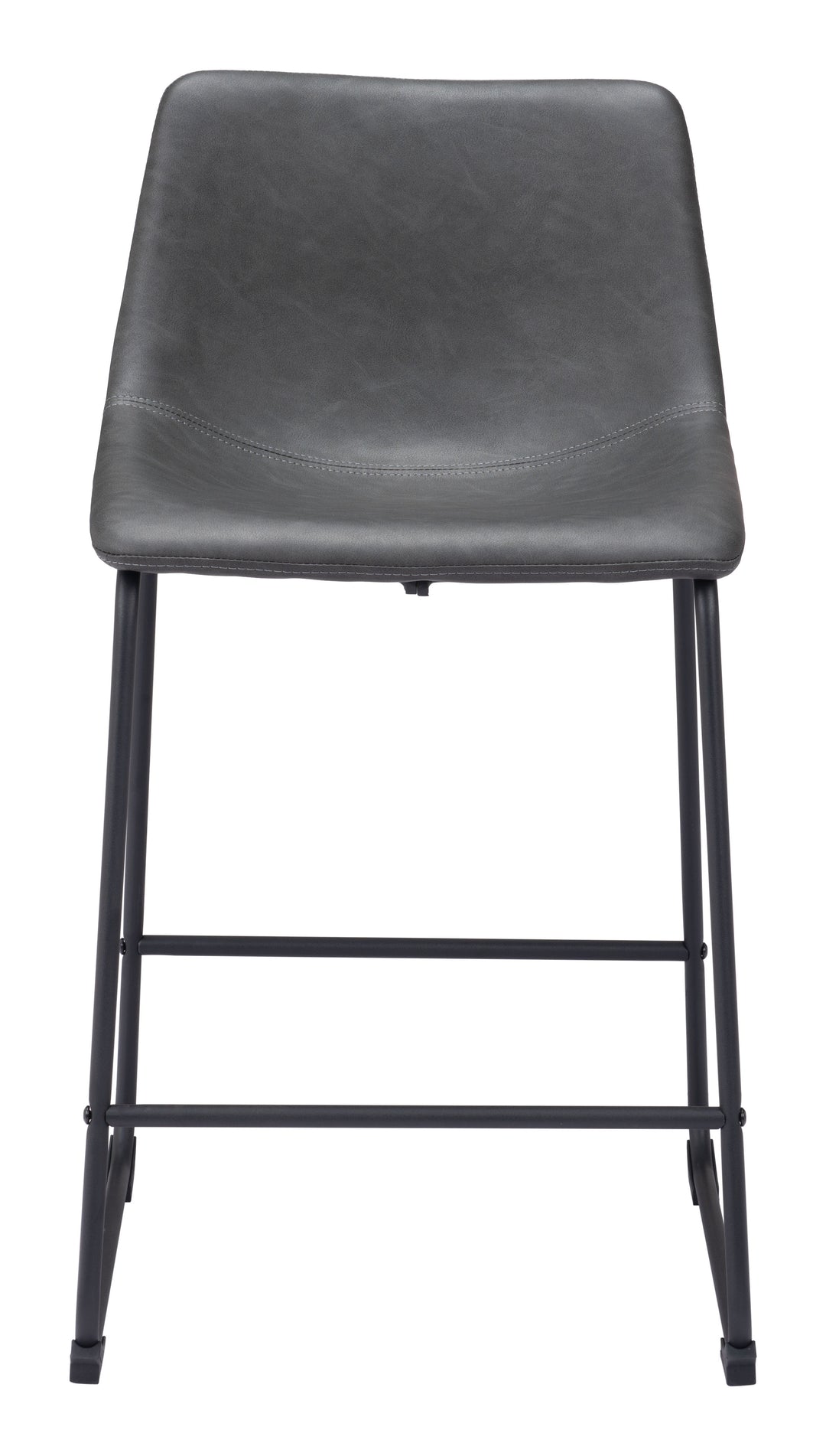 Zuo Smart Counter Stool (Set of 2) Charcoal