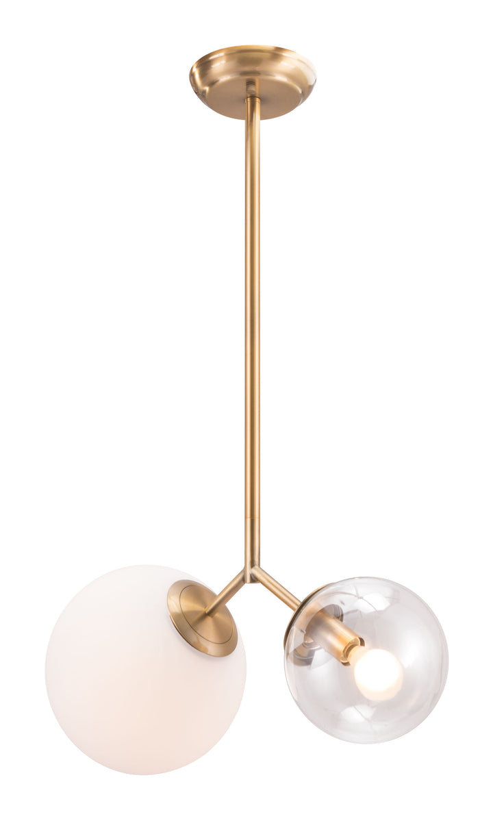Zuo Constance Ceiling Lamp Brass