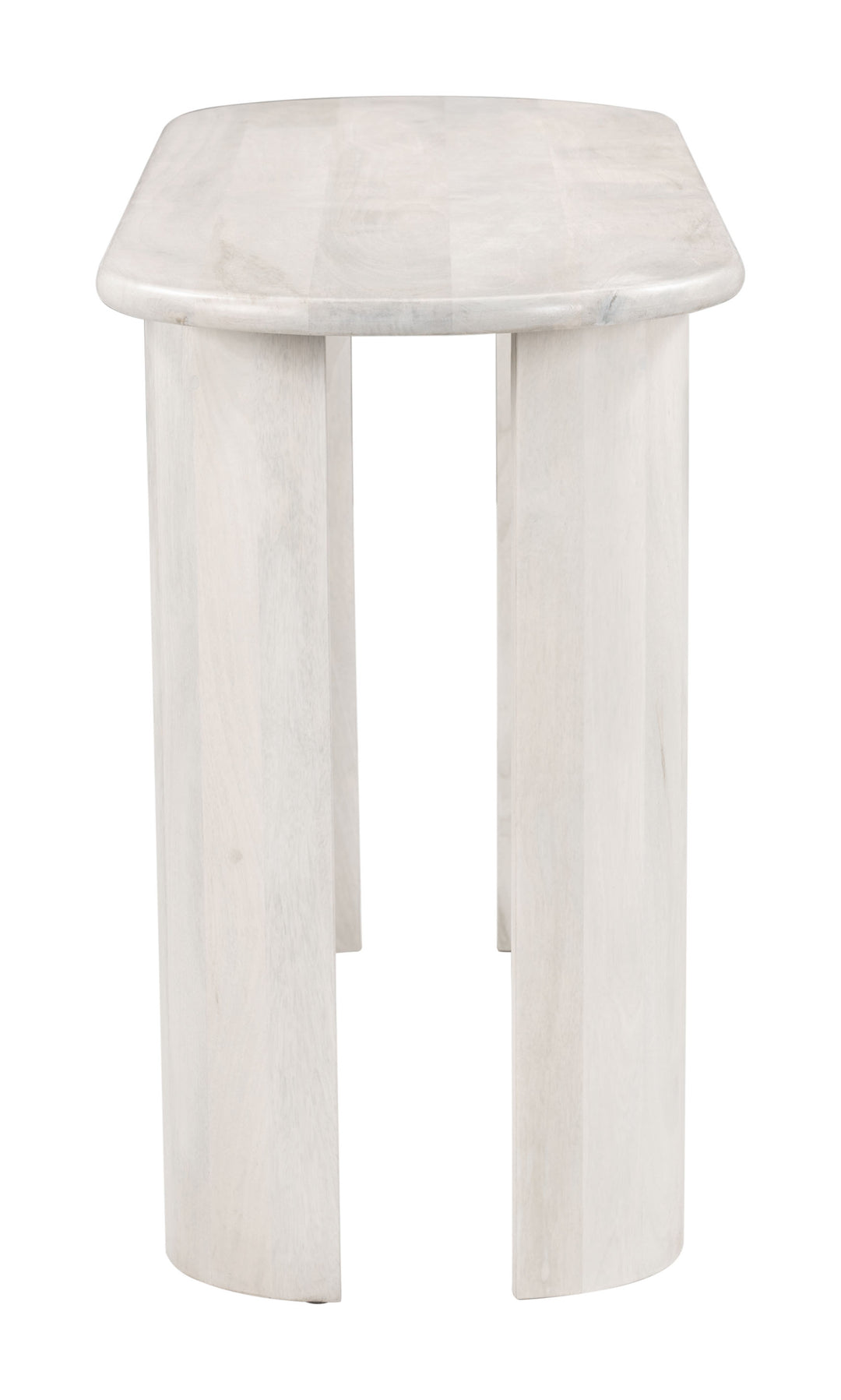 Zuo Risan Console Table Whitewashed