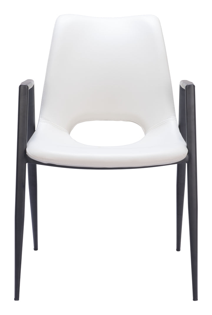 Zuo Desi Dining Chair (Set of 2) White