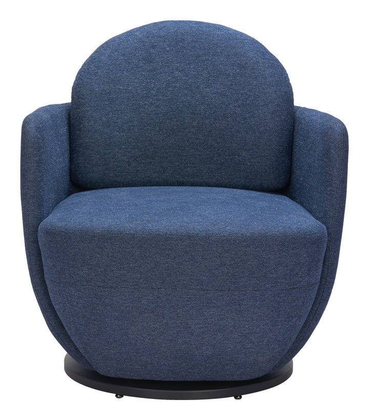Zuo Bant Swivel Chair Blue
