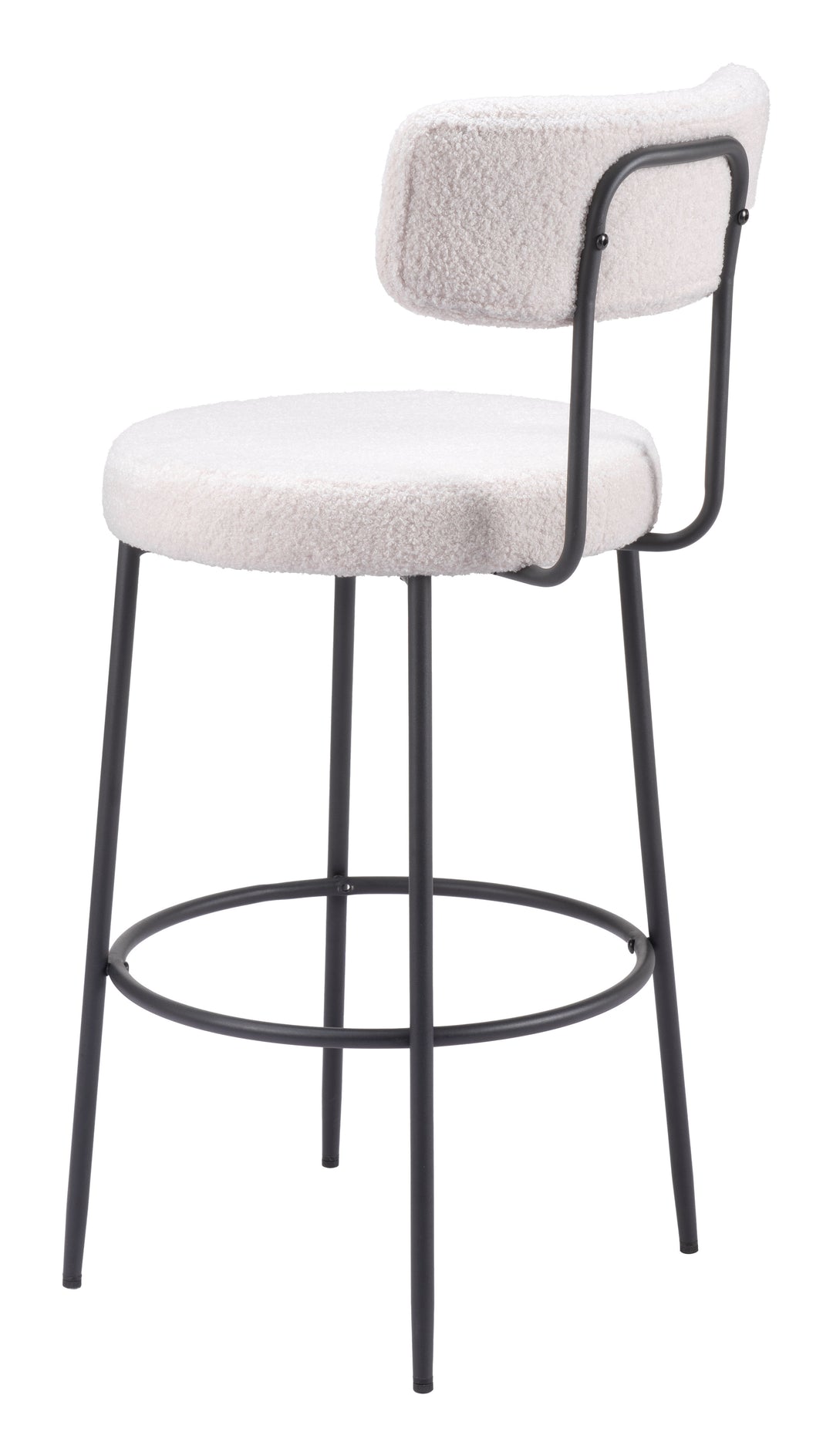 Zuo Blanca Barstool (Set of 2) Ivory