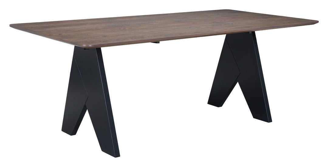 Zuo Lisse Rectangular Dining Table Espresso