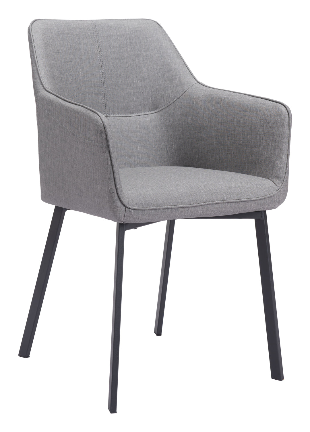 Zuo Adage Dining Chair (Set of 2) Gray
