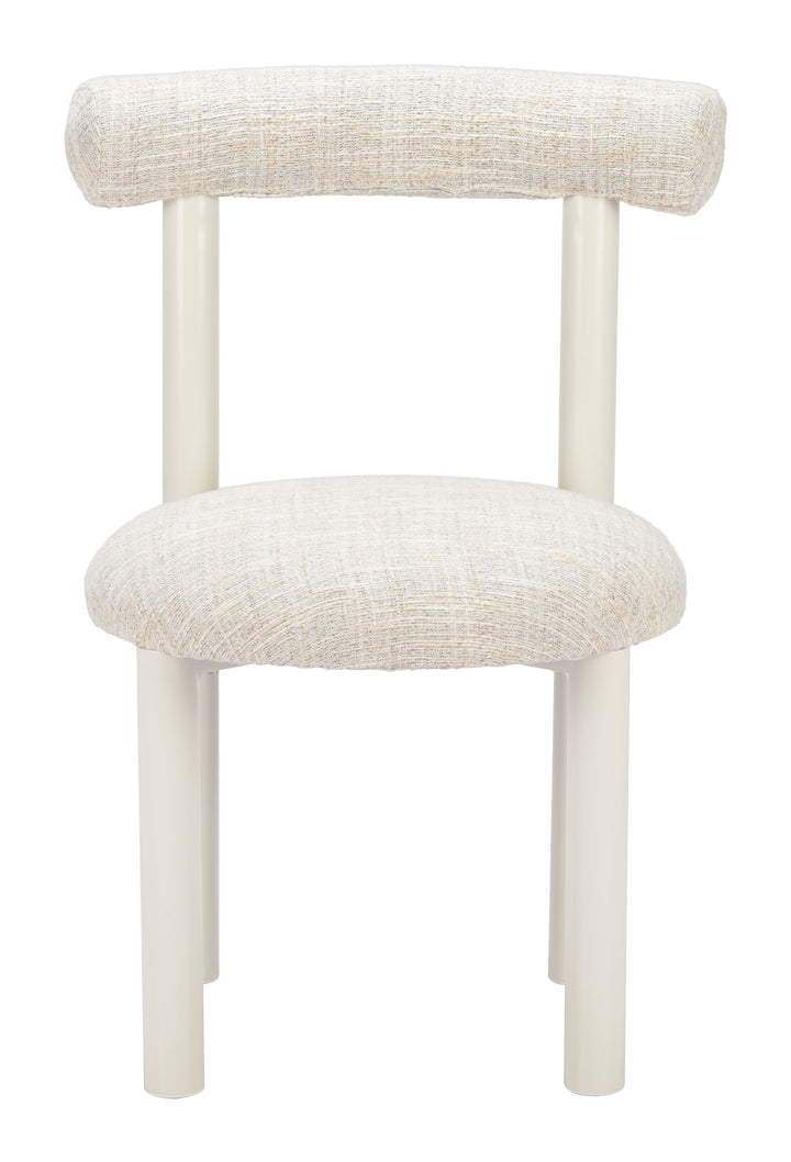 Zuo Ceres Dining Chair Beige