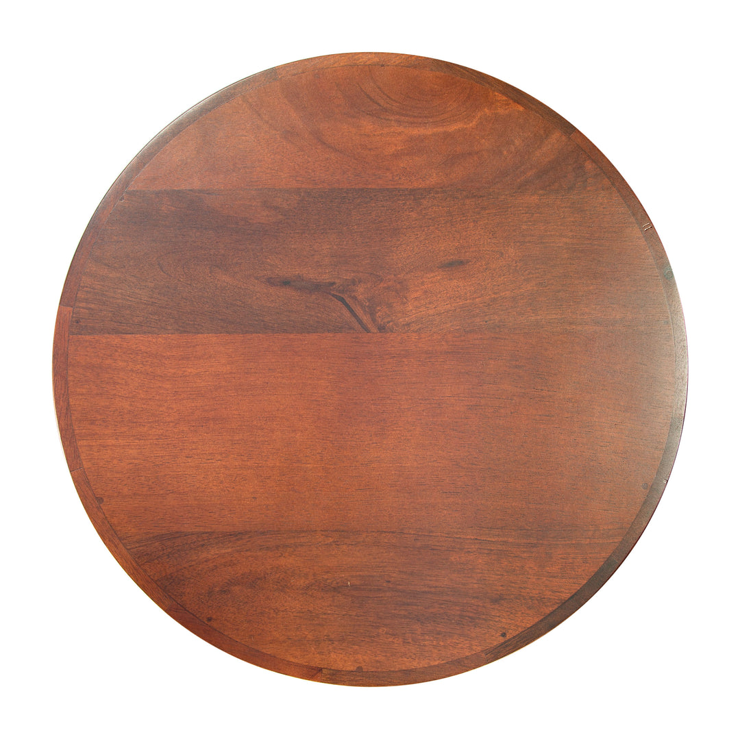 Zuo Marigot Side Table Walnut