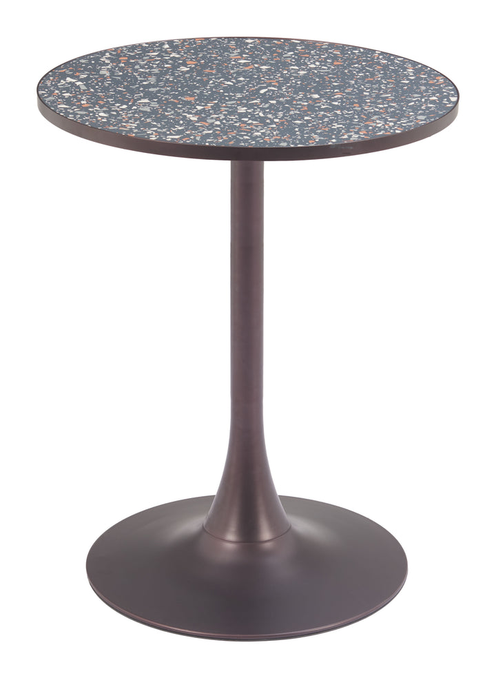 Zuo Bite Bistro Table Black & Bronze