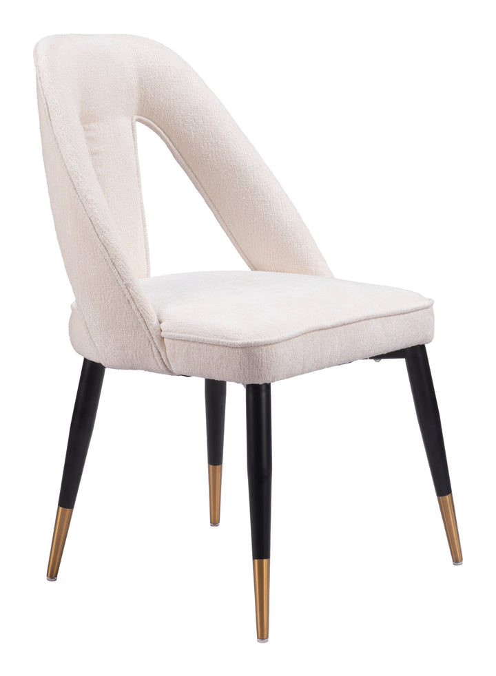 Zuo Artus Dining Chair Ivory