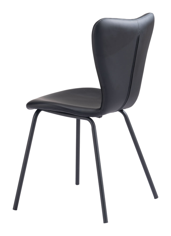 Zuo Torlo Dining Chair (Set of 2) Black