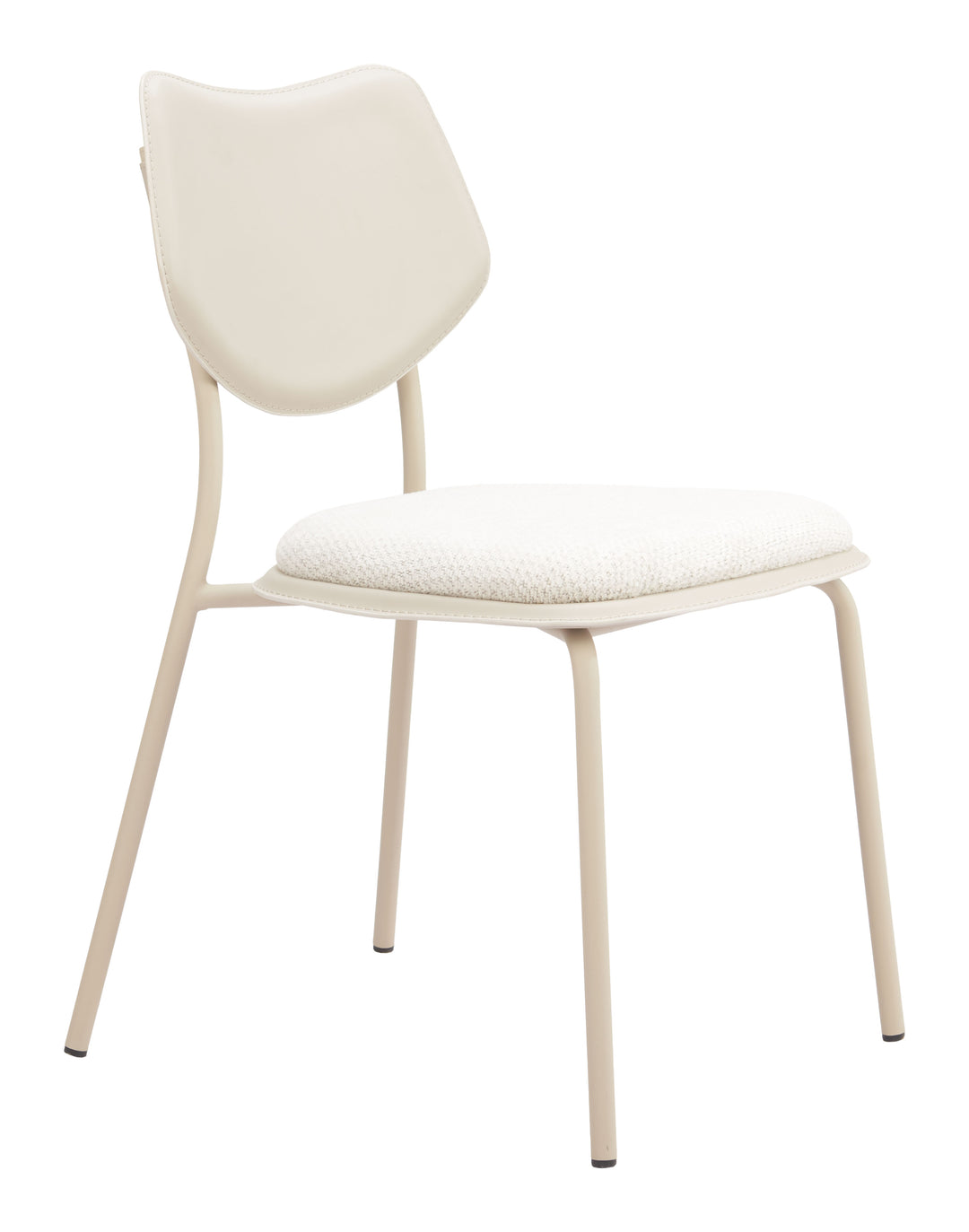 Zuo Zeal Dining Chair (Set of 4) Light Gray