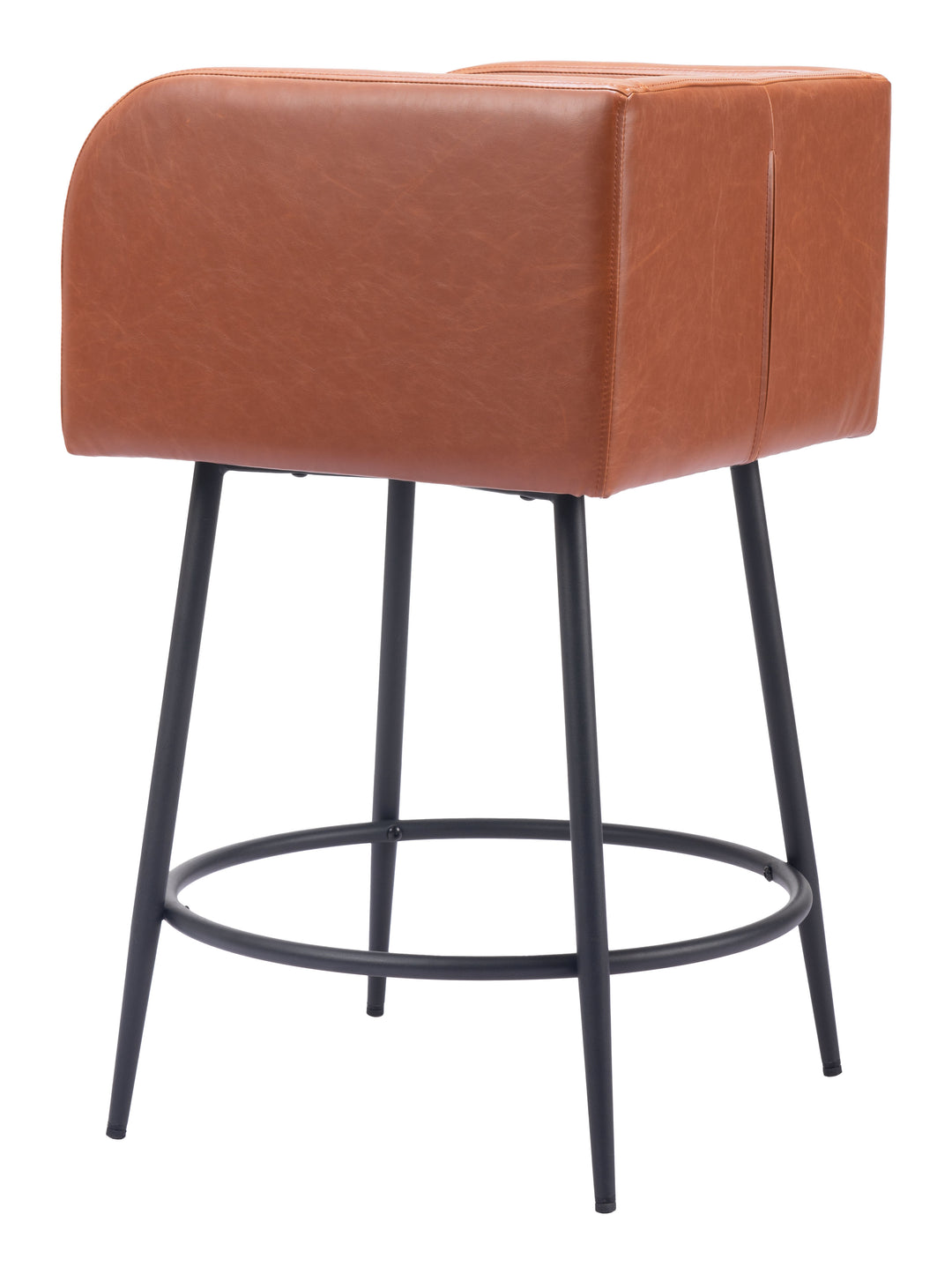 Zuo Horbat Counter Stool (Set of 2) Brown