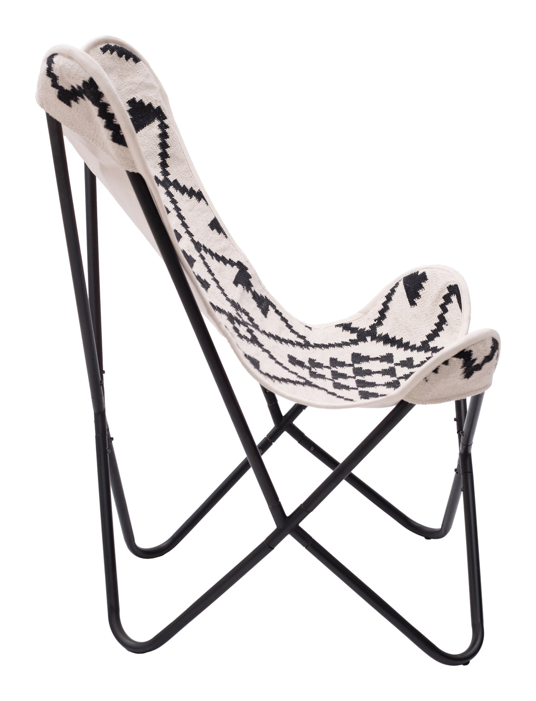 Zuo Rabat Accent Chair Beige & Black
