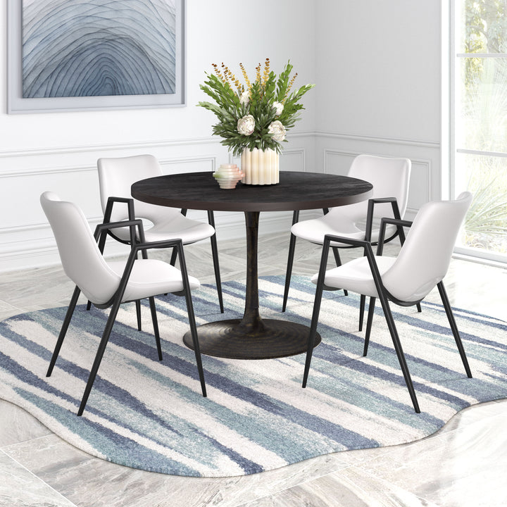 Zuo Desi Dining Chair (Set of 2) White