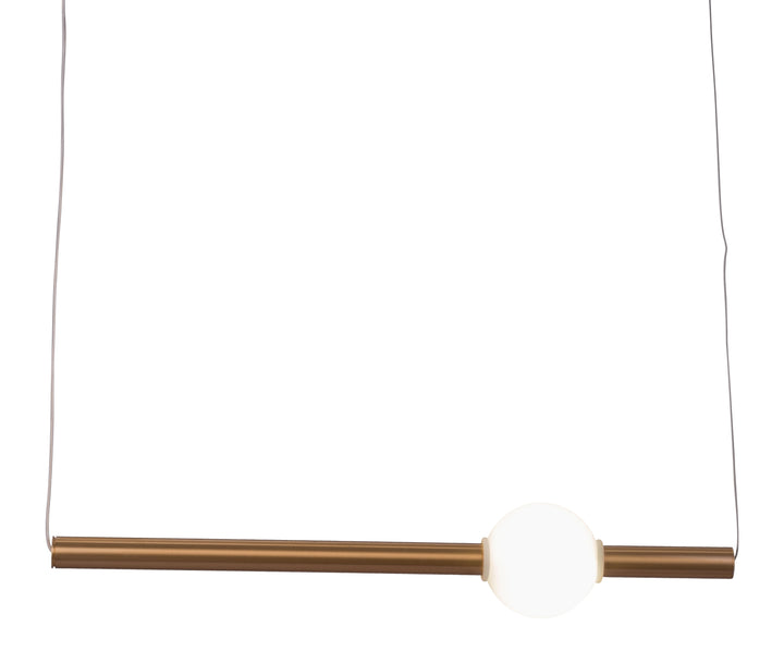 Zuo Adeo Ceiling Lamp Brass
