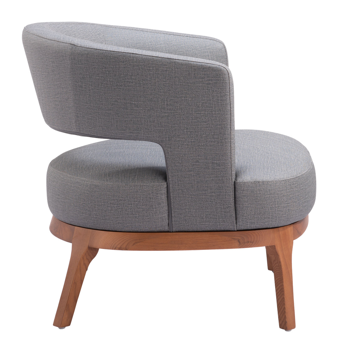 Zuo Penryn Accent Chair Slate Gray