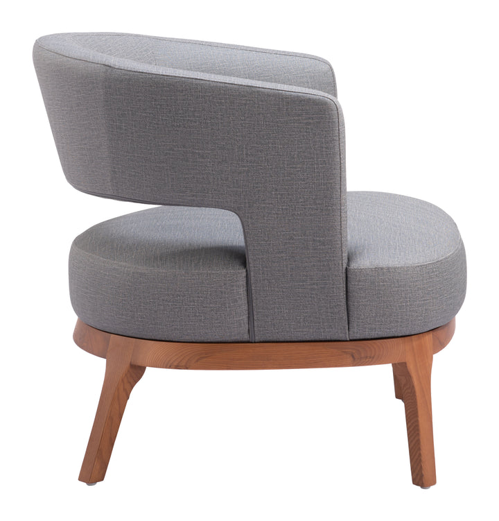 Zuo Penryn Accent Chair Slate Gray